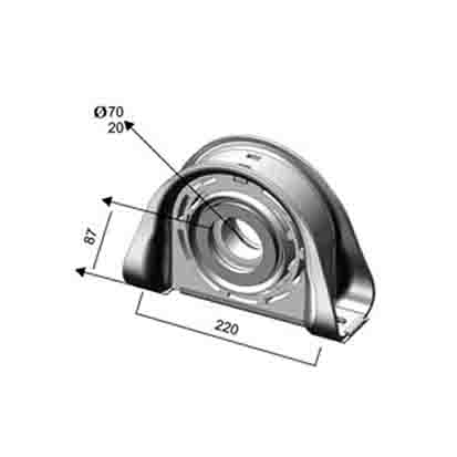 VOLVO PROPELLER SHAFT BEARING

 ARC-EXP.102794 20471428
1068222