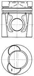 DAF PISTON  AND PISTON RINGS ARC-EXP.200013 683168
