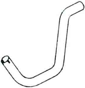 MERCEDES EXHAUST PIPE, L ARC-EXP.301956 6244902319