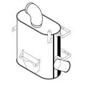 RENAULT SILENCER ARC-EXP.600277 5010213020
5010269600